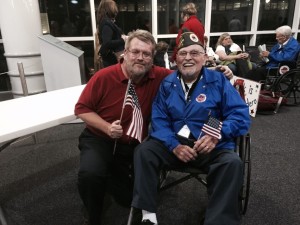 Tom is proud to sponsor his new friend, Reynaldo, so he can go see the great memorials built for him and all veterans.